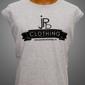 JRD Ribbon Grey Quarter Sleeve For Men