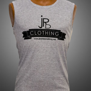 JRD Ribbon Grey Tank Top For Men